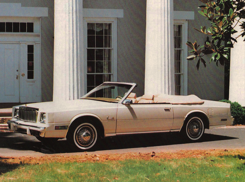 1980 Chrysler Cordoba Convertible 1